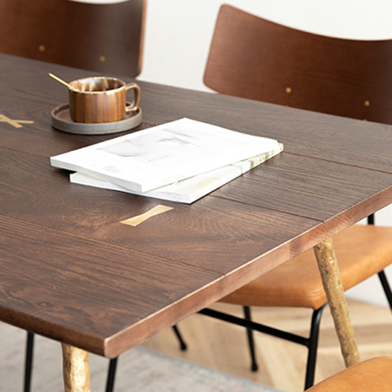 Modern 1/4/5/6/7 Pieces Dining Set Oak Wood Dining Table for Dining Room