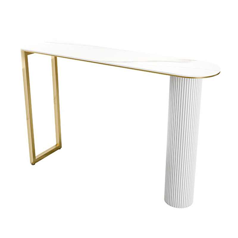 Modern 1/2/5 Pieces Bar Table Set Stone Counter Table with High Stools for Cafe