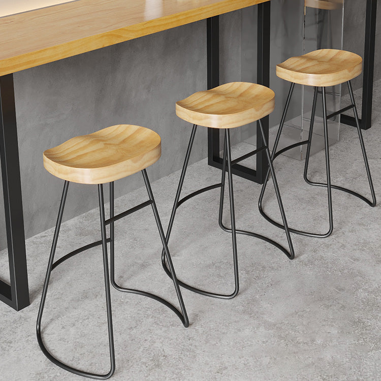 Modern 1/4/7 Pieces Bar Table Set Rectangle Wood Counter Table with Stools for Cafe