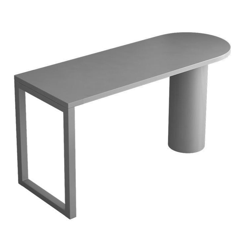 Industrial Indoor Bar Table Set 1/2 Pcs Solid Wood Bar Table with Upholstered Stools