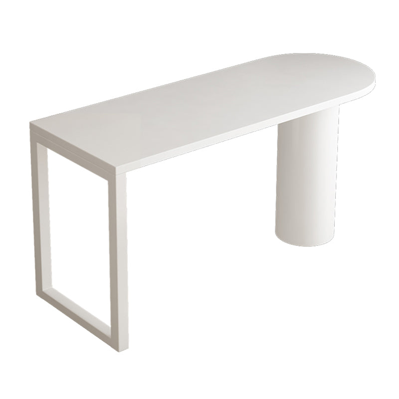 Industrial Indoor Bar Table Set 1/2 Pcs Solid Wood Bar Table with Upholstered Stools