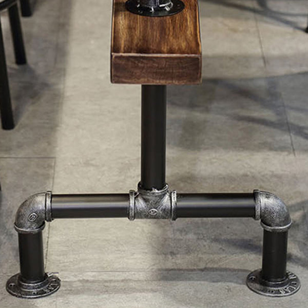 1/3/4/7 Pieces Bar Stool and Table Set Solid Wood Pub Table Set