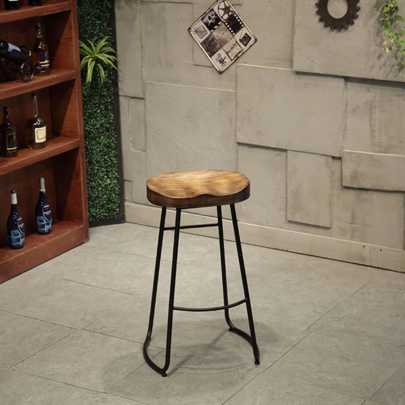 1/3/4/7 Pieces Bar Stool and Table Set Solid Wood Pub Table Set