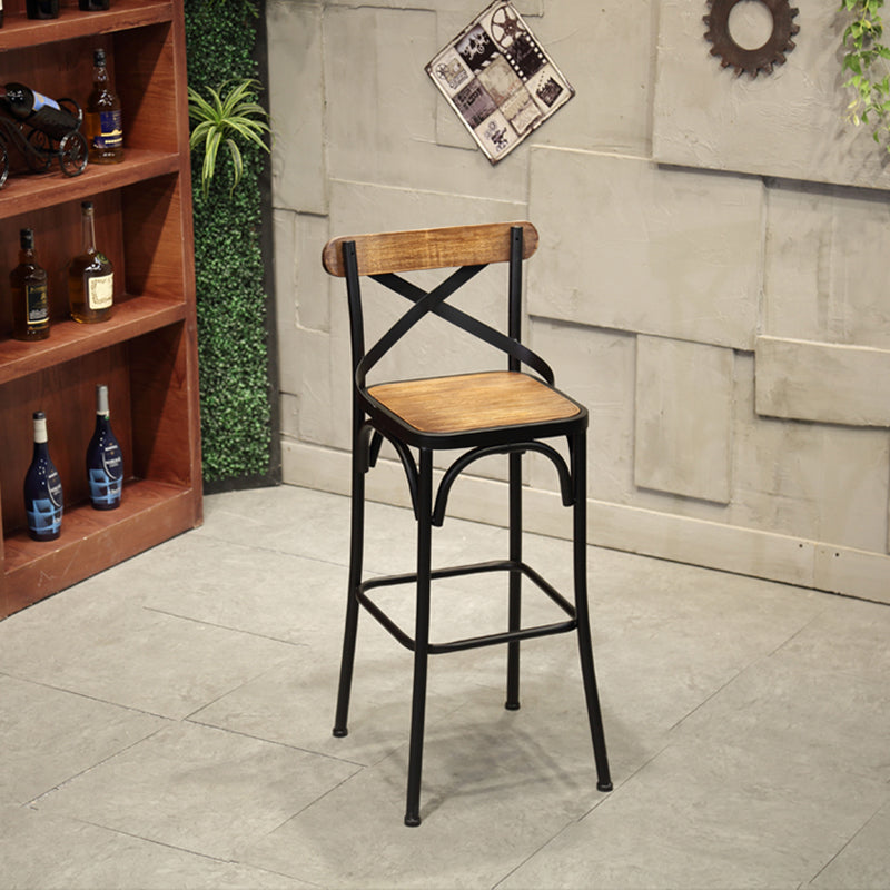 1/3/4/7 Pieces Bar Stool and Table Set Solid Wood Pub Table Set