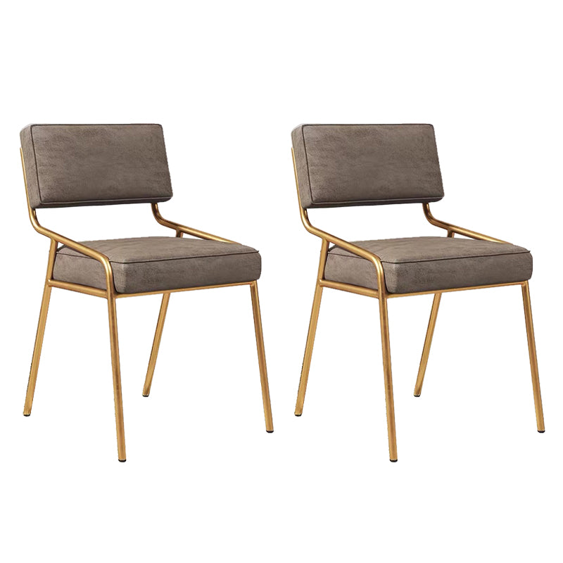 Glam Home Dining Room Chair Upholstered Armless Dining Chairs