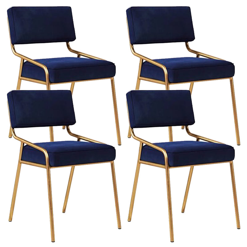 Glam Home Dining Room Chair Upholstered Armless Dining Chairs