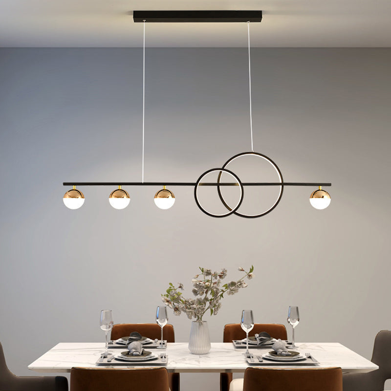 Unique Shape Hanging Island Lights Modern Chandelier Light Fixture
