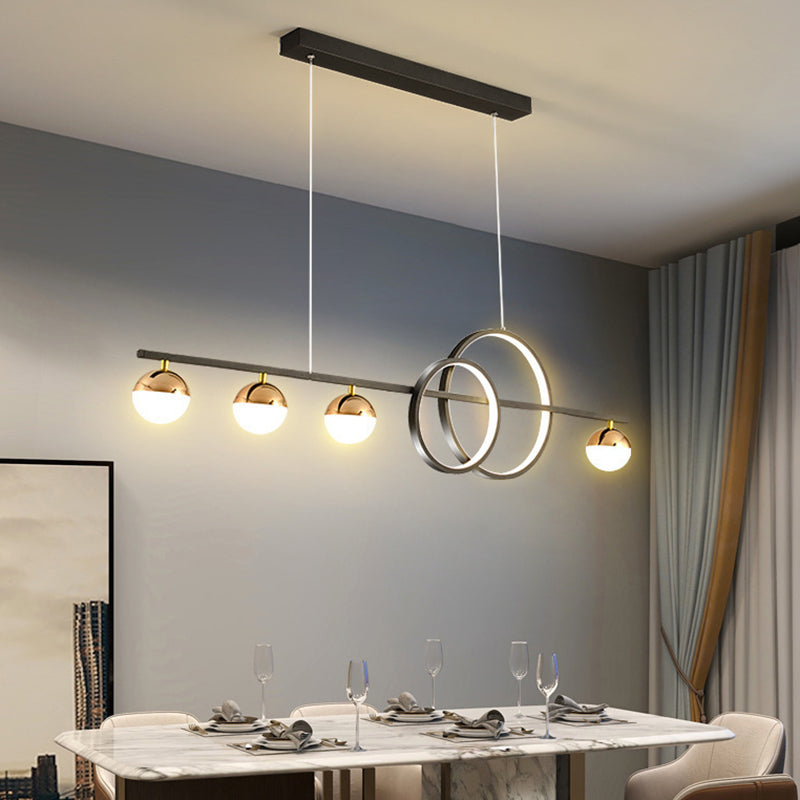 Unique Shape Hanging Island Lights Modern Chandelier Light Fixture