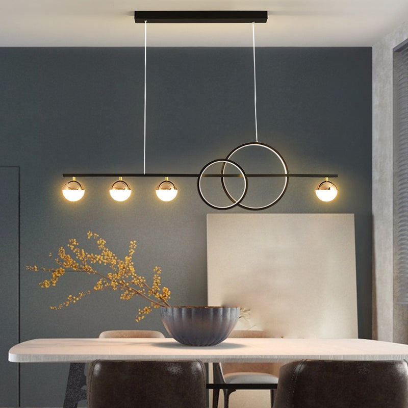 Unique Shape Hanging Island Lights Modern Chandelier Light Fixture