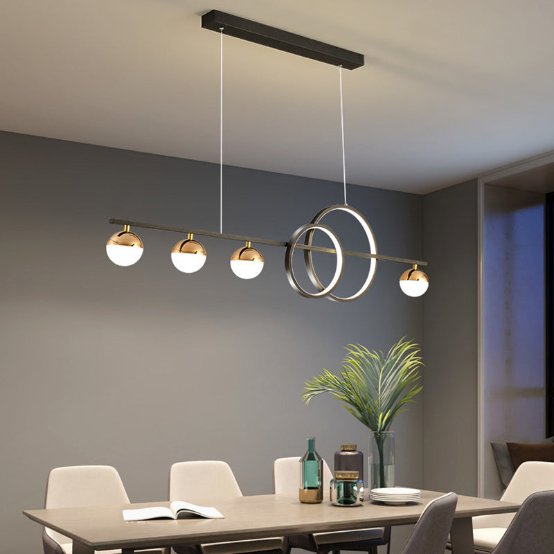 Unique Shape Hanging Island Lights Modern Chandelier Light Fixture