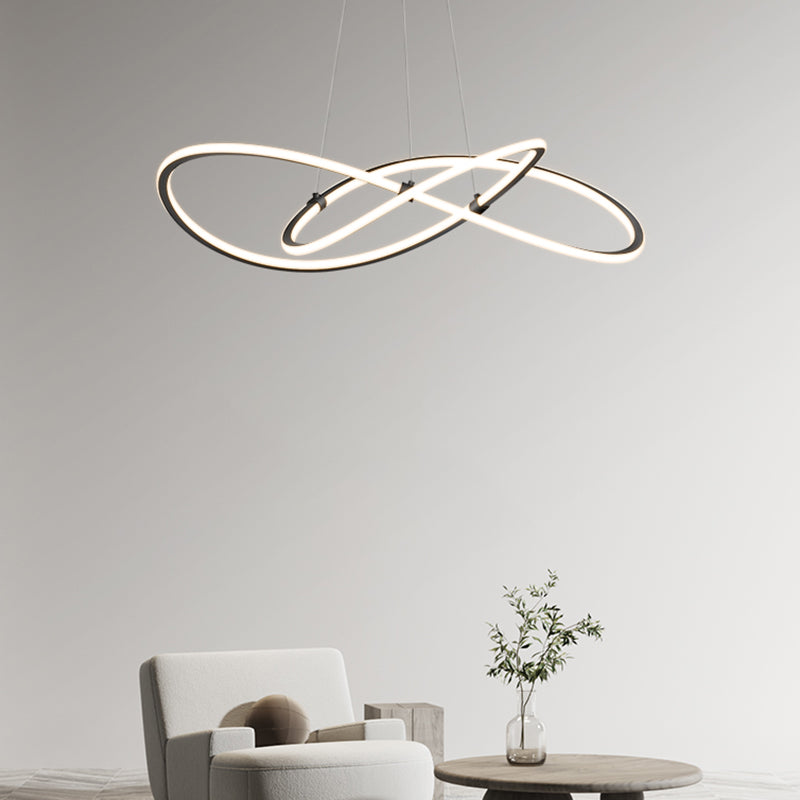Minimalist 1 - Light Kitchen Island Lighting Aluminum Linear Ceiling Pendant Fixture