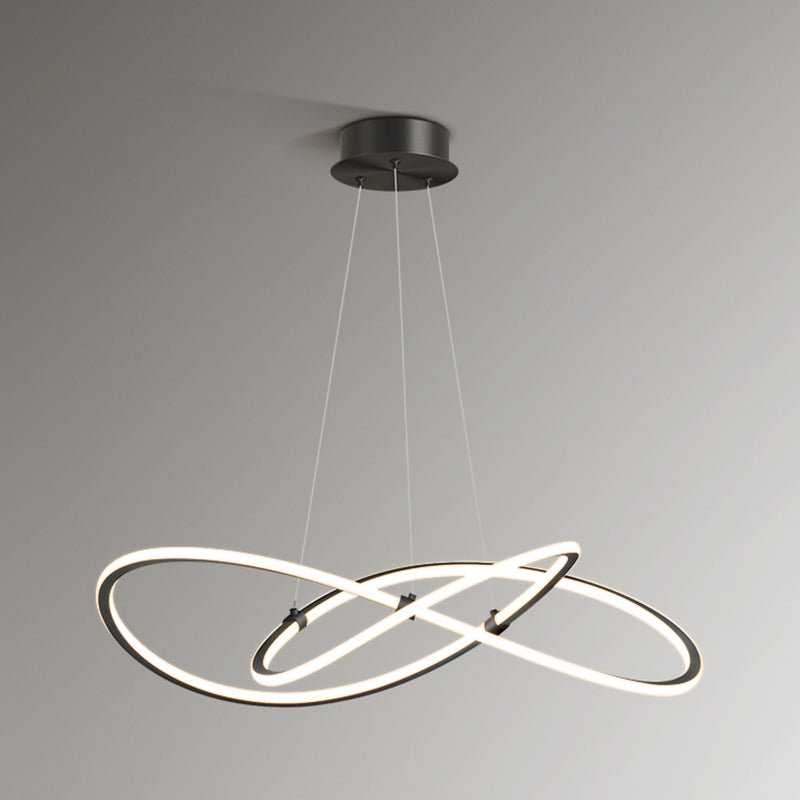 Minimalist 1 - Light Kitchen Island Lighting Aluminum Linear Ceiling Pendant Fixture