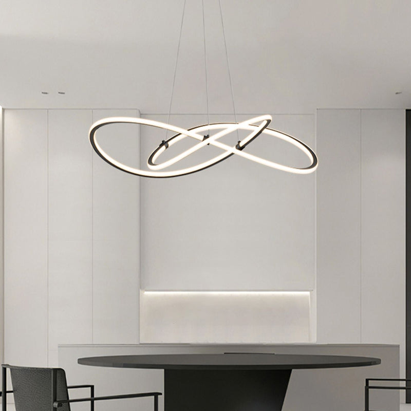Minimalist 1 - Light Kitchen Island Lighting Aluminum Linear Ceiling Pendant Fixture