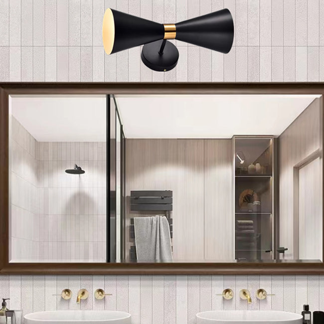 Modern Bath Vanity Lighting Metal Black/White Vanity Lamp for Bathroom