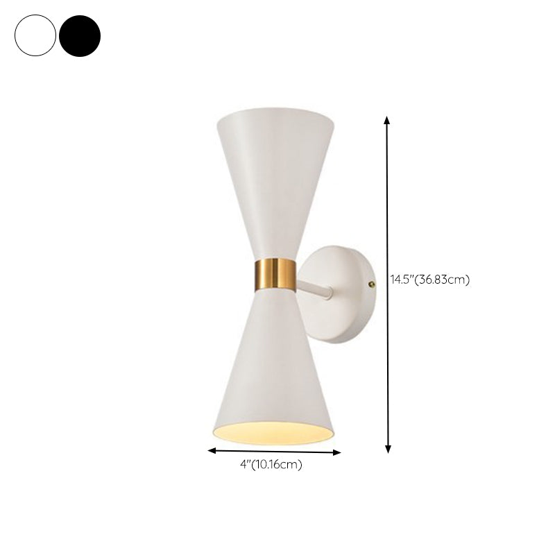 Modern Bath Vanity Lighting Metal Black/White Vanity Lamp for Bathroom