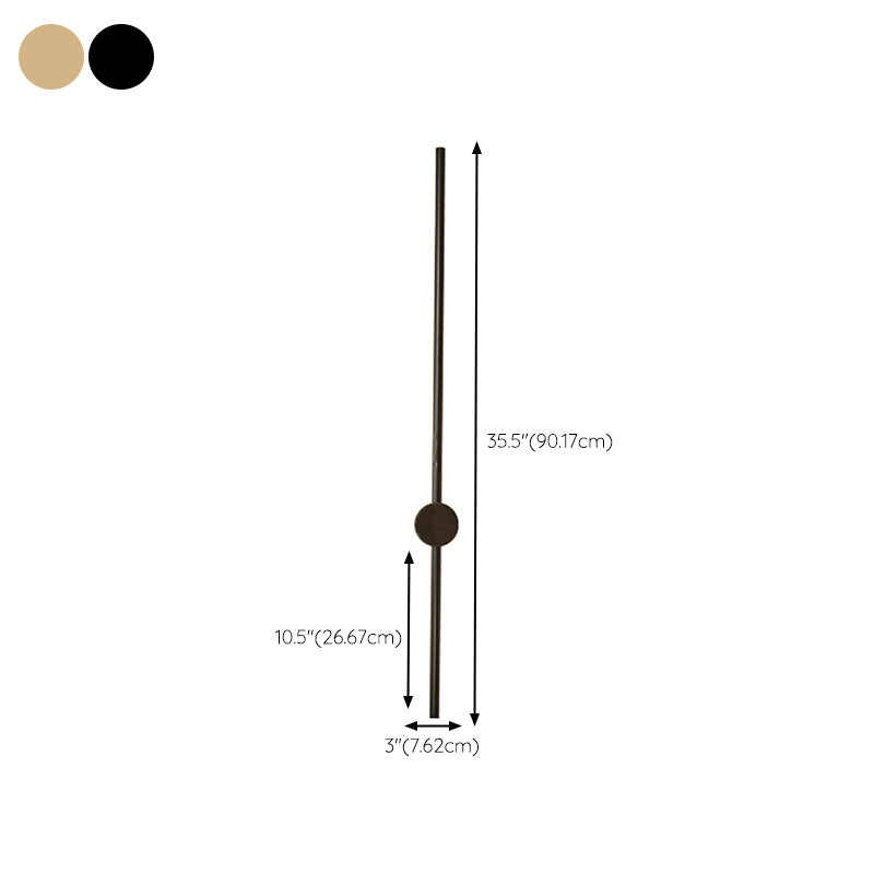 Contemporary Wall Light Fixture Simple Linear Wall Light Sconce for Bedroom