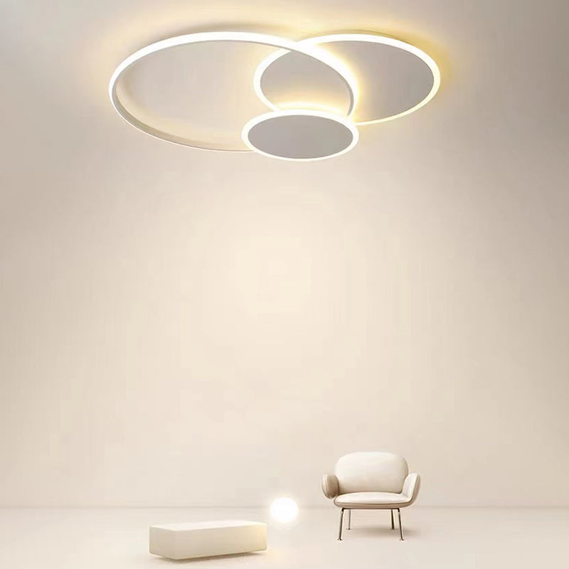 White LED Acrylic Ceiling Light Modernism Flush Mount Lighting for Hallway