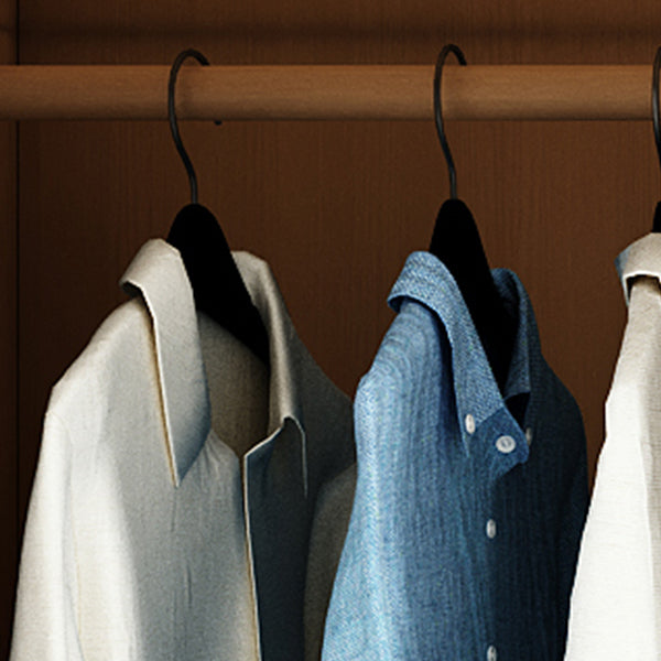 Engineered Wood Wardrobe Closet with Drawer Modern Wardrobe Cabinet