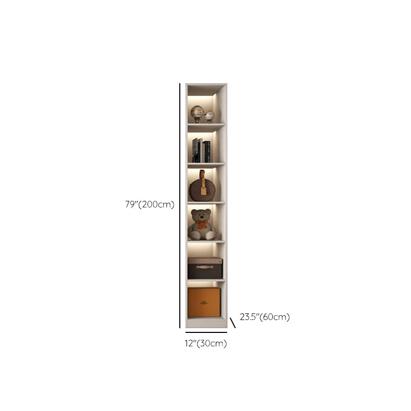 Modern Hinged Wardrobe Closet White Engineered Wood Wardrobe Armoire