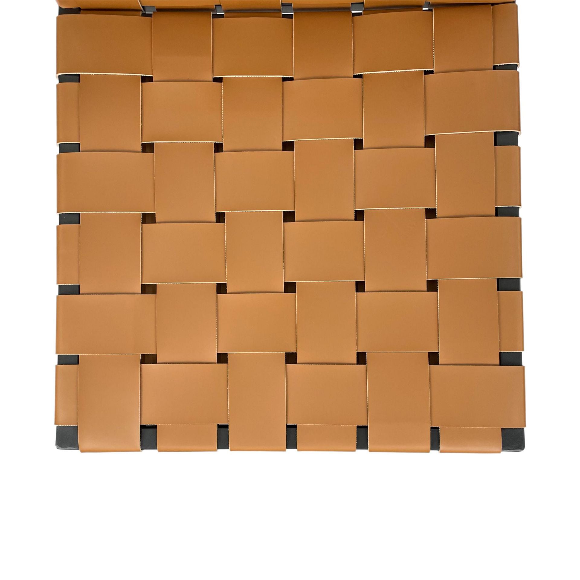 Industrial Style Backless Barstool Pu Leather Counter Bar Stool with Metal Legs