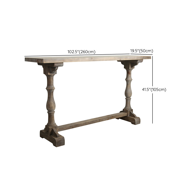 1/3/4 Pieces Bar Stool and Table Set Rectangular Pub Table Set for Home