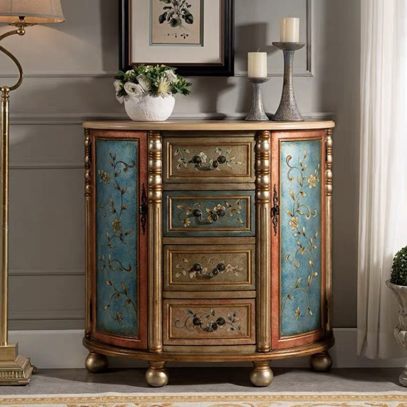 Traditional Storage Chest Dresser Solid Wood Dresser with 3/4/5 Drawers