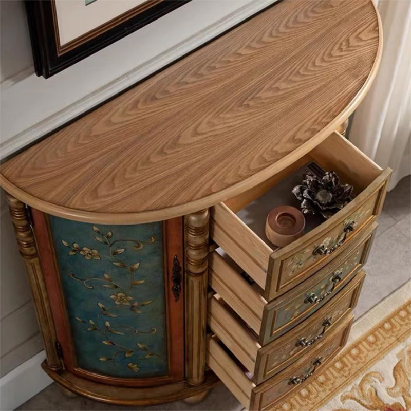 Traditional Storage Chest Dresser Solid Wood Dresser with 3/4/5 Drawers