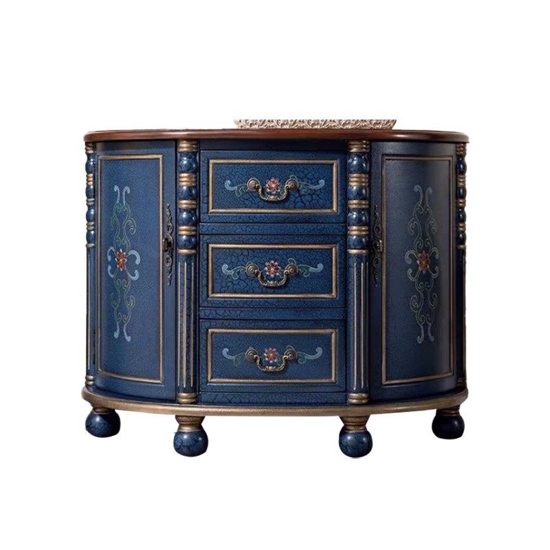 Traditional Storage Chest Dresser Solid Wood Dresser with 3/4/5 Drawers