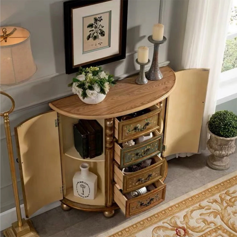 Traditional Storage Chest Dresser Solid Wood Dresser with 3/4/5 Drawers