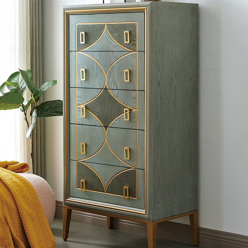 Classic Glam Lingerie Chest Wood Storage Chest with Drawers for Bedroom
