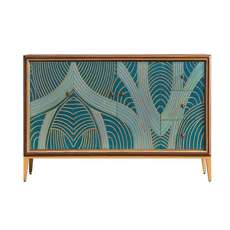 Classic Glam Lingerie Chest Wood Storage Chest with Drawers for Bedroom