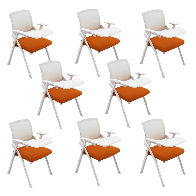 Contemporary Fixed Arms Conference Chair Mesh Desk Chair for Office