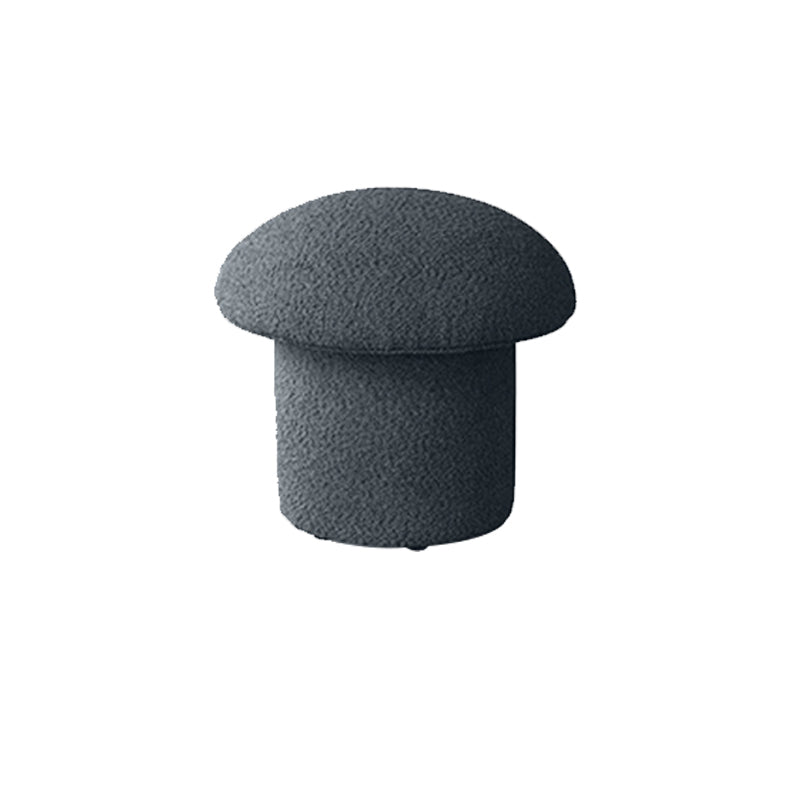 Modern Pure Color Pouf Trea Resistant Mushroom Pouf for Living Room