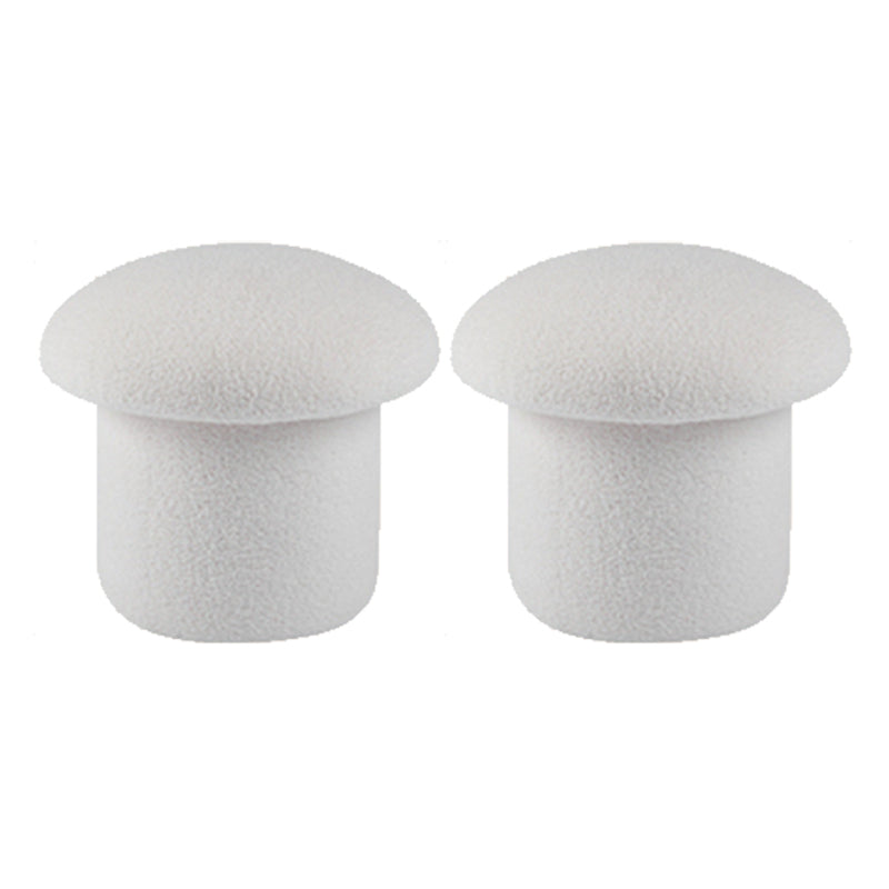 Modern Pure Color Pouf Trea Resistant Mushroom Pouf for Living Room