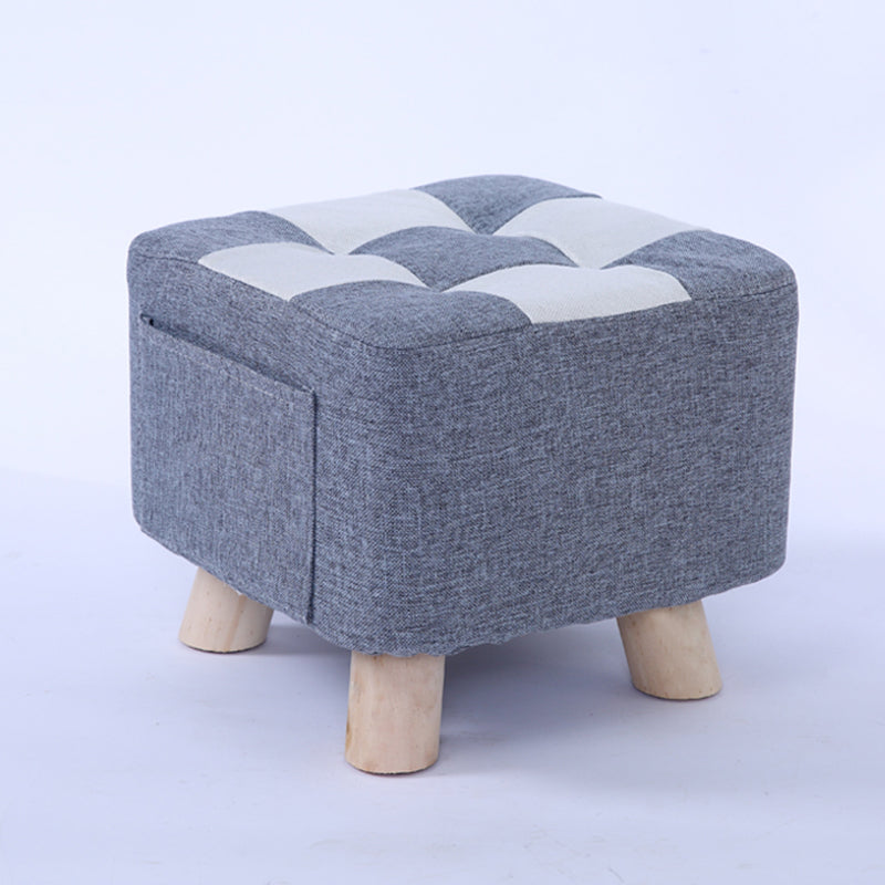 Red Modern Standard Plaid Pattern Trea Resistant for Living Room