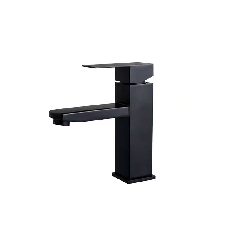 Basic Centered Lavatory Faucet Solid Color Faucet Vessel Sink Bathroom Faucet
