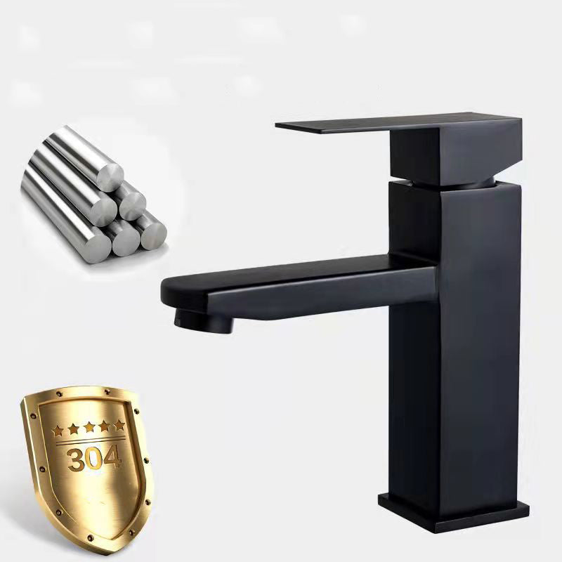 Basic Centered Lavatory Faucet Solid Color Faucet Vessel Sink Bathroom Faucet
