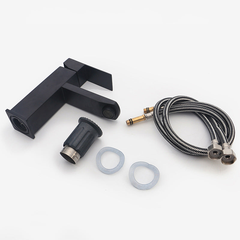 Basic Centered Lavatory Faucet Solid Color Faucet Vessel Sink Bathroom Faucet