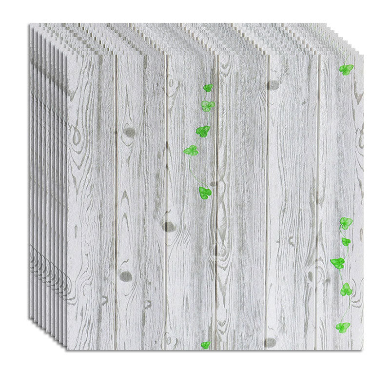 Farmhouse Wall Plank 3D Brick Bedroom and Living Room Wall Panels Set of 10