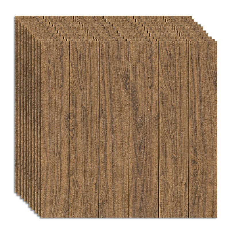 Farmhouse Wall Plank 3D Brick Bedroom and Living Room Wall Panels Set of 10