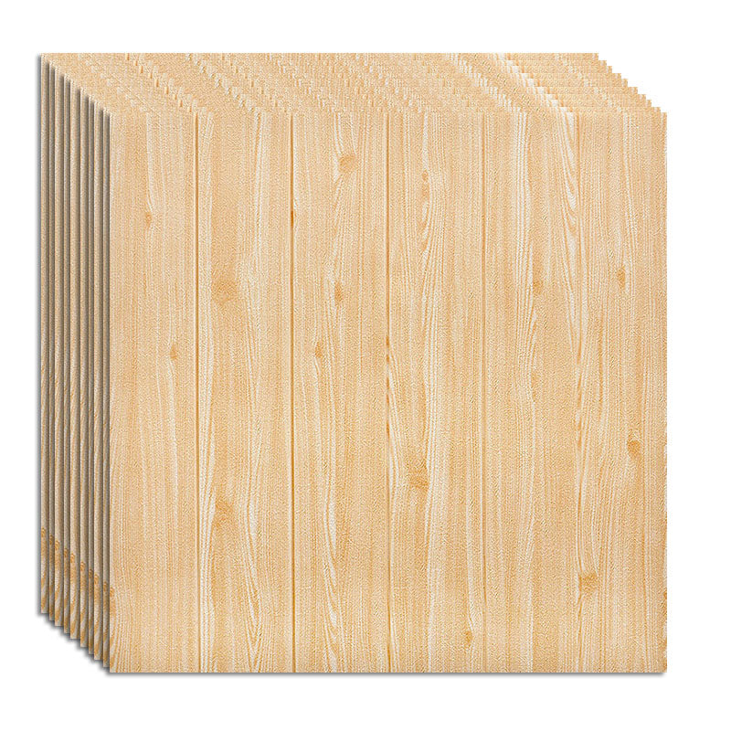Farmhouse Wall Plank 3D Brick Bedroom and Living Room Wall Panels Set of 10