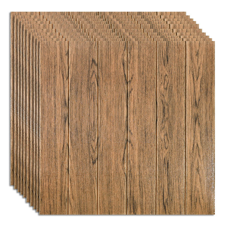 Farmhouse Wall Plank 3D Brick Bedroom and Living Room Wall Panels Set of 10