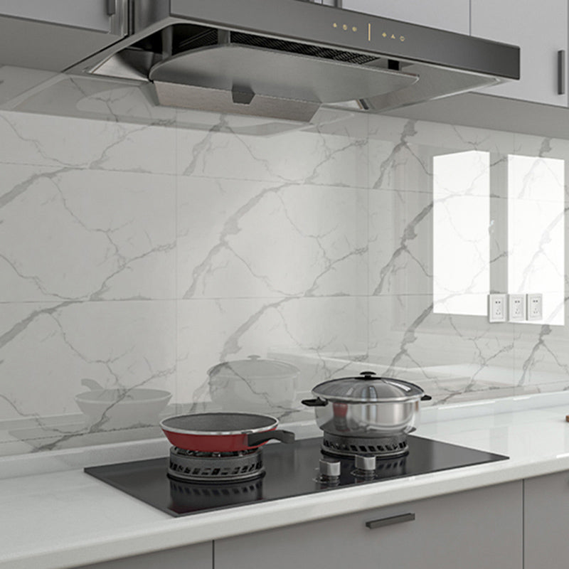 Modern Kitchen Tile Waterproof Smooth Peel and Stick Backsplash Tile