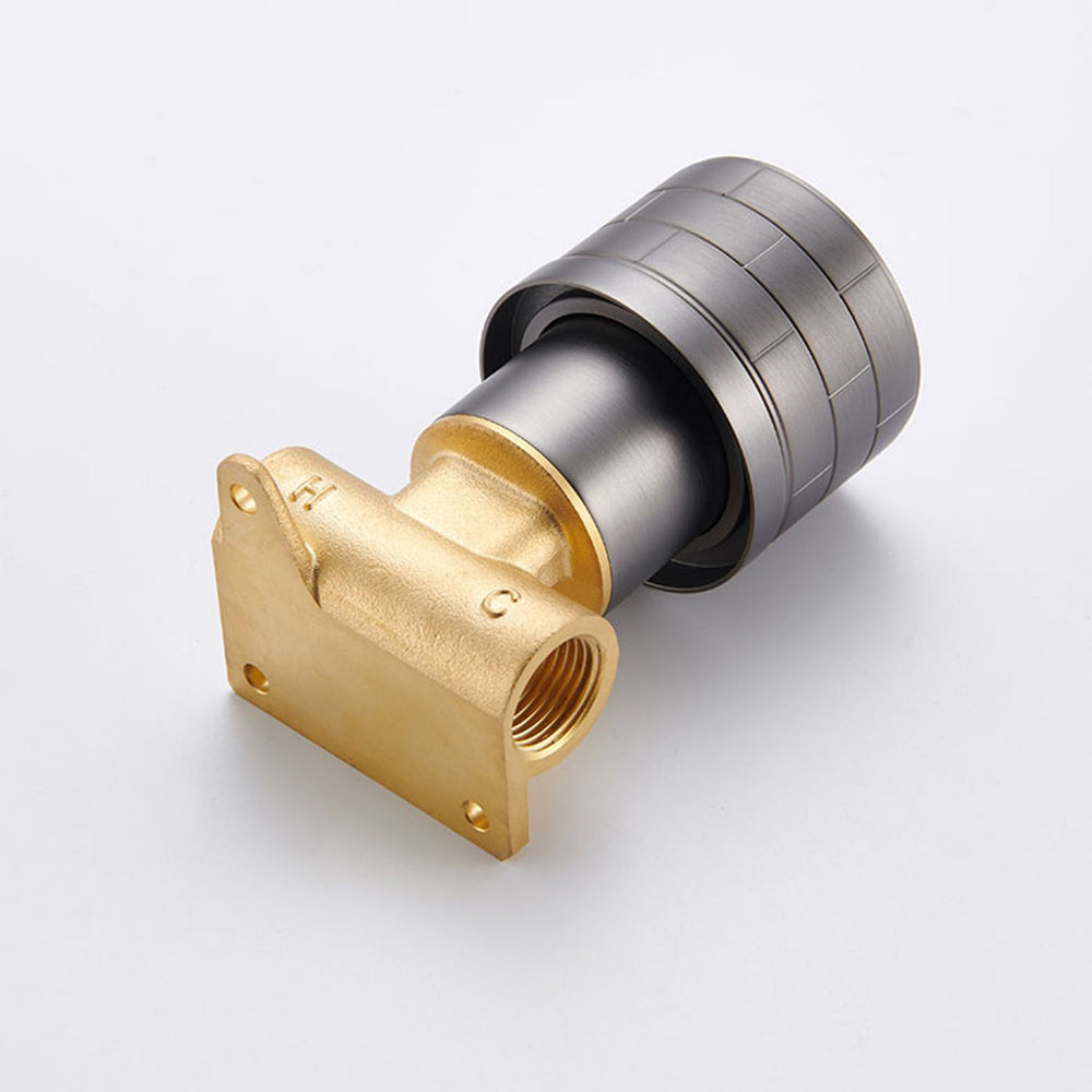 Floor Standing Faucet Industrial Style Handle Bathtub Faucet