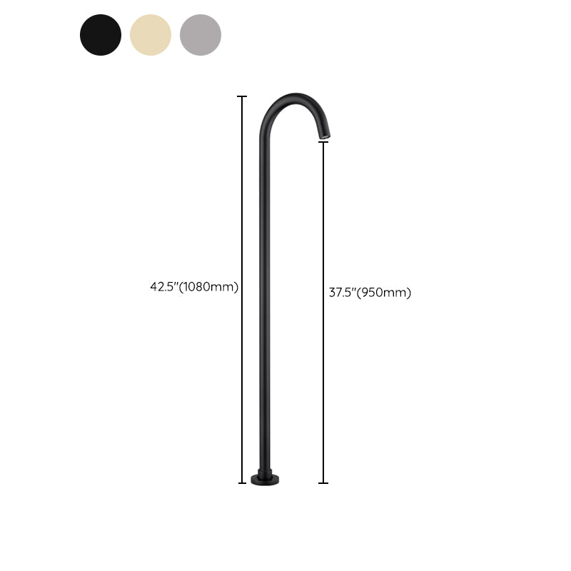 Floor Standing Faucet Industrial Style Handle Bathtub Faucet