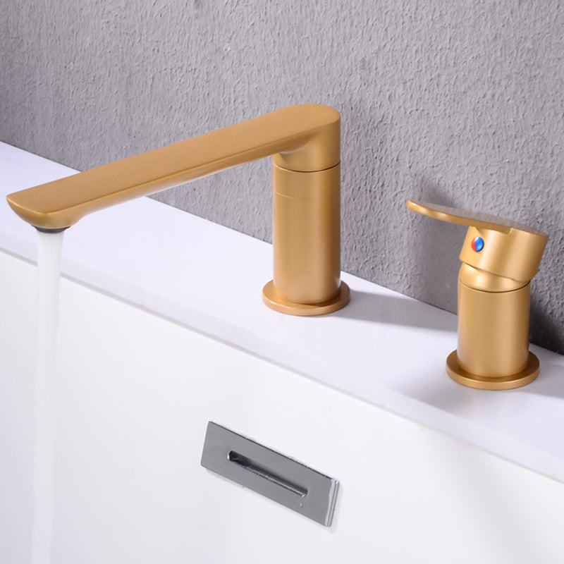 Bathroom Faucet Rod Handle Temperature Control Bathtub Faucet