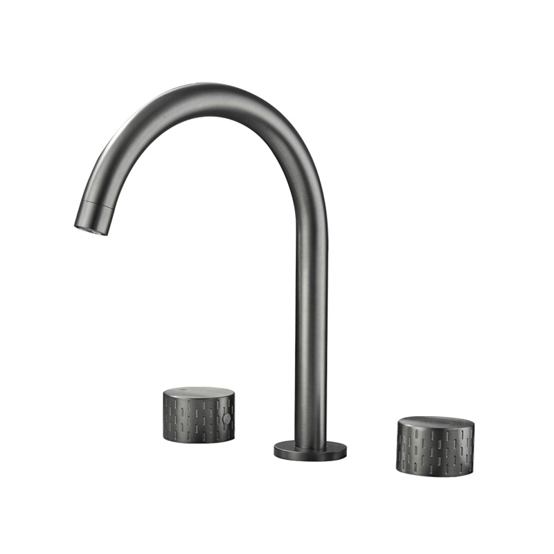 Modern Bathroom Faucet Two Handle Temperature Control Bathtub Faucet