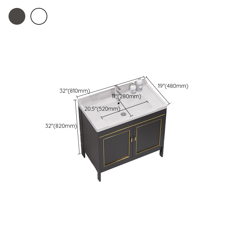 Gorgeous Bath Vanity Wall Mounted Standard Vanity Cabinet with Mirror Cabinet