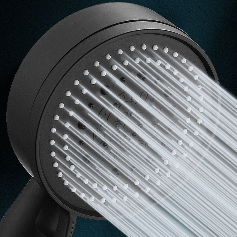 Contemporary Shower Head Combo Handheld Shower Head Plastic Wall-Mount Shower Head