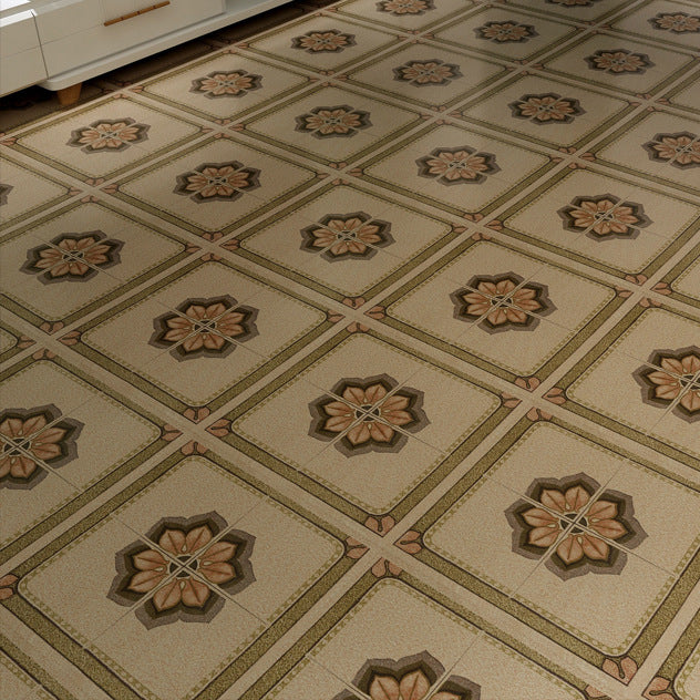 Peel and Stick PVC Flooring Low Gloss Vinyl Flooring with Stone Look